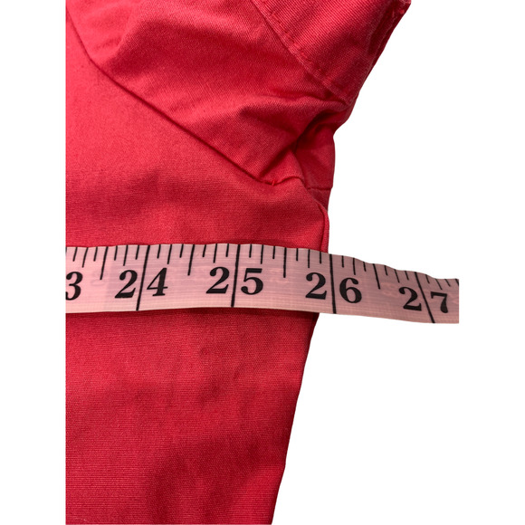 Casual Crocs Mens 2X Melon Garage Scrub With Green Logo Short Sleeve Popover Top - Picture 5 of 8